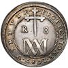 Image 1 : SPAIN, Segovia, milled 8 reales, Charles II, 1687 BR, "Maria" type, rare, NGC VF 35.