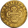 Image 2 : SPAIN, Seville, gold milled 8 escudos, Philip V, 1711 M, 8-S-8-M, rare, NGC AU details / rev cleaned