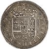 Image 1 : SPAIN, Seville, milled 8 reales, Philip V, 1728 P, PCGS AU50.