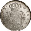 Image 2 : SPAIN, Seville, bust 4 reales, Ferdinand VII, 1818 CJ, NGC AU 58, "top pop."