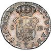 Image 2 : SPAIN, Seville, bust ½ real, Ferdinand VII, 1832 JB, NGC MS 65.