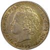 Image 1 : SPAIN, Madrid, 1 peseta, Alfonso XIII, 1893 PG-L, 18-93 inside stars, PCGS AU50.