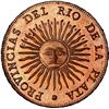 Image 1 : ARGENTINA, bronze medal, 1913 coinage centenary, NGC MS 64 RD.