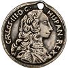 Image 1 : CUBA (under Spain), cast and chased silver proclamation medal, Charles III, 1760, Havana, very rare,
