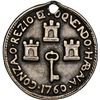 Image 2 : CUBA (under Spain), cast and chased silver proclamation medal, Charles III, 1760, Havana, very rare,
