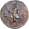 Image 1 : GREAT BRITAIN, copper alloy Admiral Vernon medal, 1739, Vernon and Havana / Porto Bello, PCGS AU50.