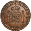 Image 2 : MEXICO, Orizava (Orizaba), 2 reales-sized bronze proclamation medal, Charles IV, 1790, ex-Medina.