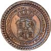 Image 2 : MEXICO, Sombrerete, bronze proclamation medal, Charles IV, 1791, La Bufa mountain, NGC UNC details /