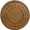 Image 1 : MEXICO, Real de Catorce, 2 reales-sized bronze proclamation medal, Charles IV, no date, Jorge Parrod