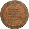 Image 2 : MEXICO, Jalapa (Xalapa), 4 reales-sized copper proclamation medal, Ferdinand VII, 1808, ex-Medina.