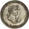 Image 1 : MEXICO, Tarma, silver proclamation medal, Agustín Iturbide and Empress Ana Maria, 1823, Council of S