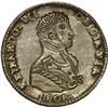 Image 1 : URUGUAY, Montevideo, cast and chased silver proclamation medal, Ferdinand VII, 1808.