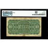 Image 2 : CHILE, Santiago, Banco Crédito Unido, 10 pesos, 1-4-1895, serial 74017, rare, PMG VF 20, finest and 