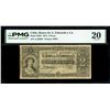 Image 1 : CHILE, Valparaiso, Banco de A. Edwards y Ca., 2 pesos, 1-1-1878, serial 35699, PMG VF 20, finest and