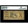Image 2 : CHILE, Valparaiso, Banco de Valparaiso, 10 pesos, 3-1-1876, serial 09053, rare, PMG VG 10, finest an