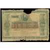 Image 1 : COLOMBIA, Medellín, José María Melguizo H., 10 pesos, 19-1-1900, serial 27690, black overprint on a 