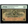Image 1 : GUATEMALA, Quezaltenango, Banco de Guatemala, 5 pesos, 10-9-1896, serial 16378, PMG F 12, "top pop."