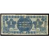 Image 2 : HAITI, Republique d'Haiti, 1 gourde remainder, (1916), with red overprint.