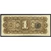 Image 2 : MEXICO, Chihuahua, Banco Minero Chihuahuense, 1 peso, 1880, serial 36441, with red VALE overprint.