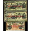 Image 3 : MEXICO, Mérida, Banco Peninsular Mexicano, group of seven notes: 50 pesos, 1-6-1898; 20 pesos, 11-4-