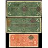 Image 4 : MEXICO, Mérida, Banco Peninsular Mexicano, group of seven notes: 50 pesos, 1-6-1898; 20 pesos, 11-4-