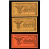 Image 1 : MEXICO, (Mexico City), Gobierno Provisional, lot of three 5 centavos, no date (1914).