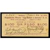 Image 1 : MEXICO, Pachuca, Negociación Minera "San Rafael y Anexas," S.A., 1 peso, June 26, 1915, serial 2850.