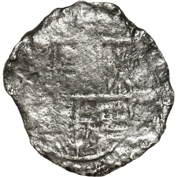 BOLIVIA, Potosí, cob 8 reales, Philip III, assayer not visible, Grade 4.