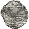 Image 1 : BOLIVIA, Potosí, cob 8 reales, Philip III, assayer not visible, Grade 4.