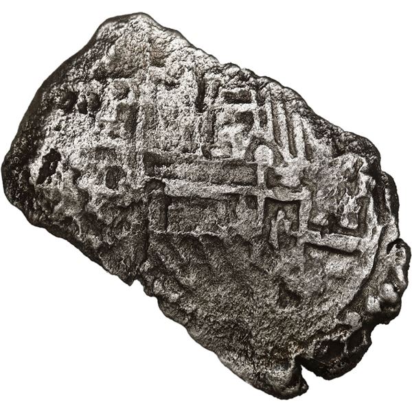 BOLIVIA, Potosí, cob 2 reales, Philip III, assayer not visible, Grade 4.