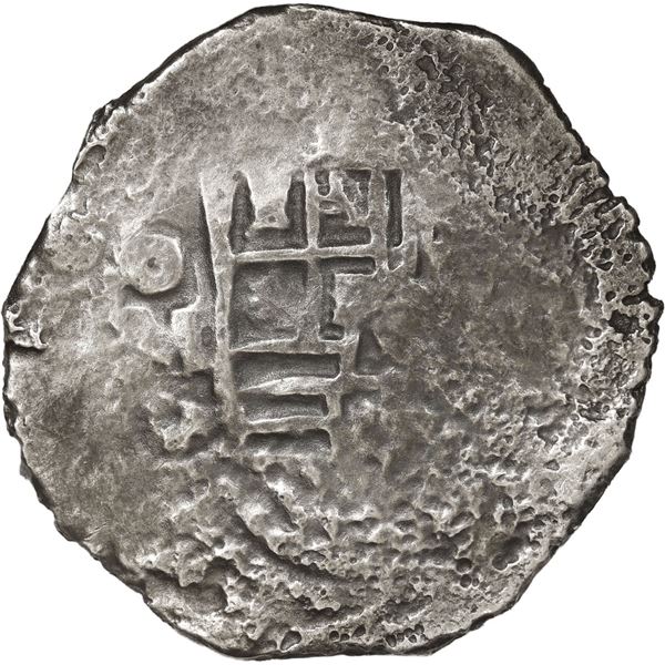MEXICO, Mexico City, cob 8 reales, Philip IV, assayer P.