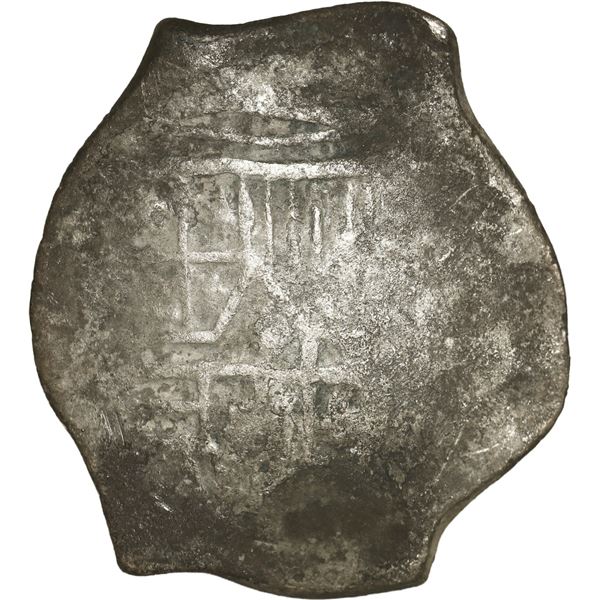 MEXICO, Mexico City, cob 2 reales, Philip IV, assayer not visible.