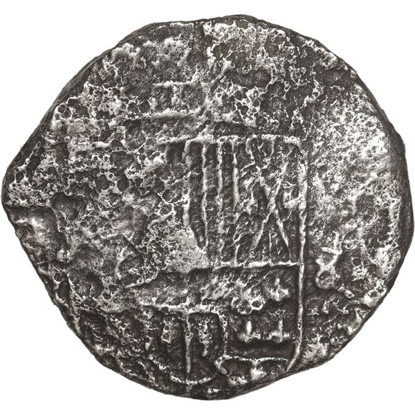 BOLIVIA, Potosí, cob 8 reales, Philip IV, assayer not visible (mid- to late 1630s).