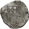 Image 1 : BOLIVIA, Potosí, cob 8 reales, Philip IV, assayer not visible (mid- to late 1630s).