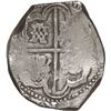Image 2 : BOLIVIA, Potosí, cob 8 reales, Philip IV, assayer not visible (mid- to late 1630s).