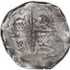 Image 2 : BOLIVIA, Potosí, cob 8 reales, Philip IV, assayer not visible (mid- to late 1630s).