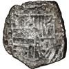 Image 1 : BOLIVIA, Potosí, cob 2 reales, Philip III or IV, assayer not visible.