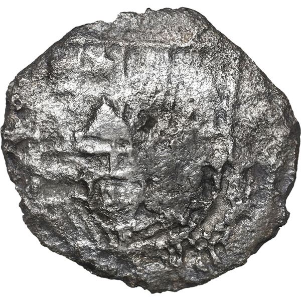 BOLIVIA, Potosí, cob 2 reales, Philip III or IV, assayer not visible.