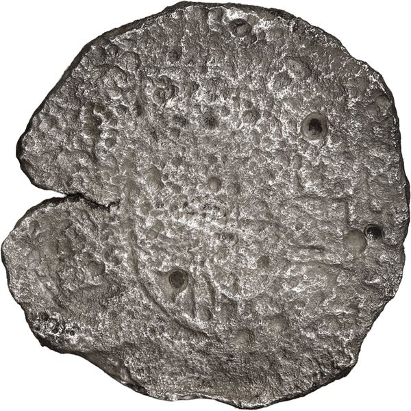 BOLIVIA, Potosí, cob 8 reales, Philip IV, assayer not visible.