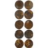 Image 1 : GREAT BRITAIN, mints uncertain, lot of five silver half crowns, dates and monarchs not visible, encr