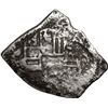 Image 1 : MEXICO, Mexico City, cob 1 real, Philip V, assayer not visible (J), style of 1705-12, ex-"Cabin Wrec