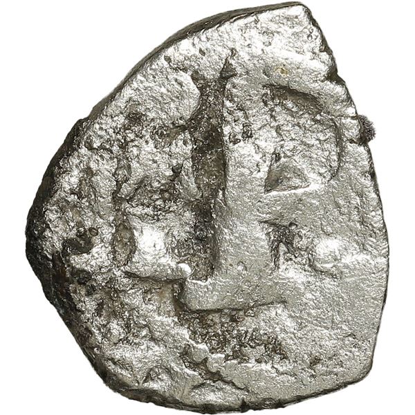 MEXICO, Mexico City, cob ½ real, Philip V, assayer L (1702-5), ex-Buddy Martin.