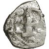 Image 1 : MEXICO, Mexico City, cob ½ real, Philip V, assayer L (1702-5), ex-Buddy Martin.