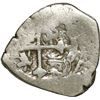 Image 2 : MEXICO, Mexico City, cob ½ real, Philip V, assayer L (1702-5), ex-Buddy Martin.