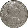 Image 1 : MEXICO, Mexico City, bust 8 reales, Charles III, 1783 FF, NGC Genuine (El Cazador Shipwreck Brown La