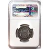 Image 2 : MEXICO, Mexico City, bust 2 reales, Charles III, 1777 FM, NGC Genuine (El Cazador Shipwreck Brown La