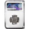 Image 2 : MEXICO, Mexico City, bust 2 reales, Charles III, 1782 FF, NGC Genuine (El Cazador Shipwreck Brown La