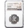 Image 1 : MEXICO, Mexico City, bust 2 reales, Charles III, 1783 FF, NGC Genuine (El Cazador Shipwreck Brown La