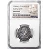 Image 1 : MEXICO, Mexico City, bust 2 reales, Charles III, 1783 FF, NGC Genuine (El Cazador Shipwreck Brown La