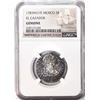 Image 1 : MEXICO, Mexico City, bust 2 reales, Charles III, 1783 FF, NGC Genuine (El Cazador Shipwreck Brown La